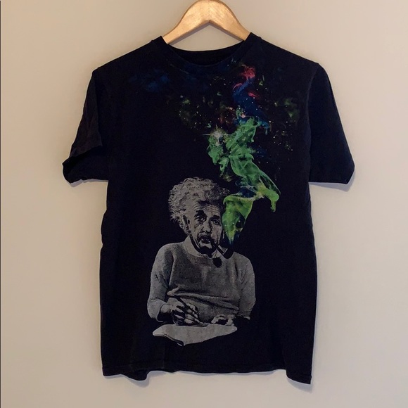Bioworld Other - Men’s Einstein Galaxy Shirt Bioworld Other - Men’s Einstein Galaxy Shirt